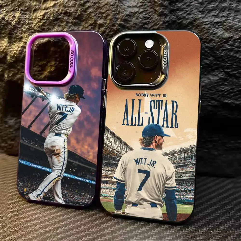 B-Bobby witt JR 7 Phone Case For iPhone 17 16 15 14 13 12 11 Pro Max Plus Silver candy Matte Cover
B-Bobby witt JR 7 Phone Case For iPhone 17 16 15 14 13 12 11 Pro Max Plus Silver candy Matte Cover