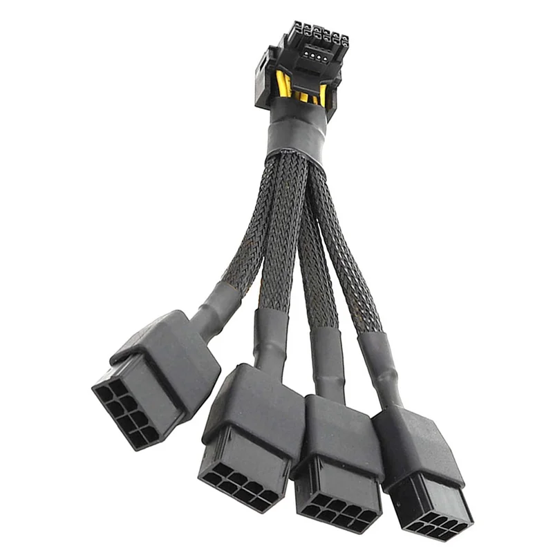 Подходит для графического процессора RTX4090 RTX4080 4X8-контактный PCI-E до 16-контактного кабеля питания видеокарты 12VHPWR, разъем 90 градусов, локтевой кабель
Подходит для графического процессора RTX4090 RTX4080 4X8-контактный PCI-E до 16-контактного кабеля питания видеокарты 12VHPWR, разъем 90 градусов, локтевой кабель