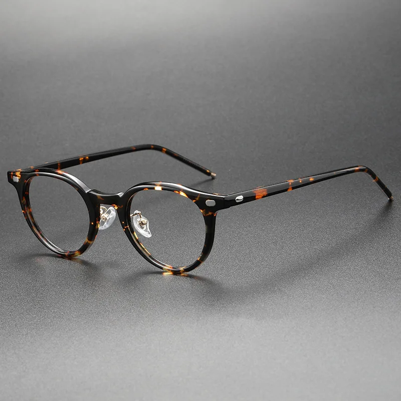 2023 Luxury Brand Designer Premium Acetate Unisex Rivet Retro Round Frame Glasses Vintage Small Face Optical Myopia Eyeglasses
2023 Luxury Brand Designer Premium Acetate Unisex Rivet Retro Round Frame Glasses Vintage Small Face Optical Myopia Eyeglasses