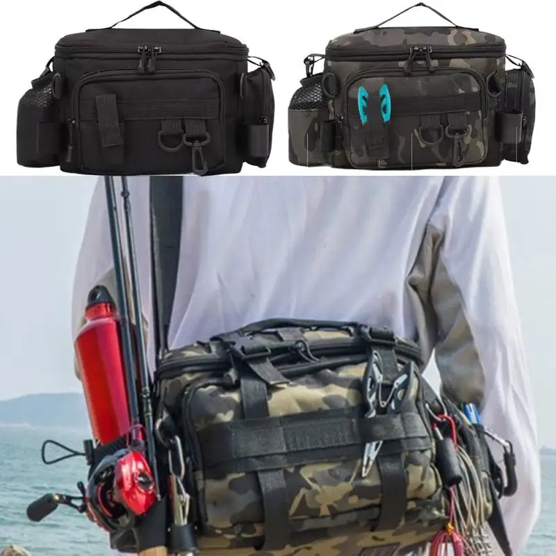 Fishing Bag Large Capacity Fishing Lure Carryall Bag Multifunctional Fishing Rod Bag Portable Fishing Equipment Supplies For
Fishing Bag Large Capacity Fishing Lure Carryall Bag Multifunctional Fishing Rod Bag Portable Fishing Equipment Supplies For