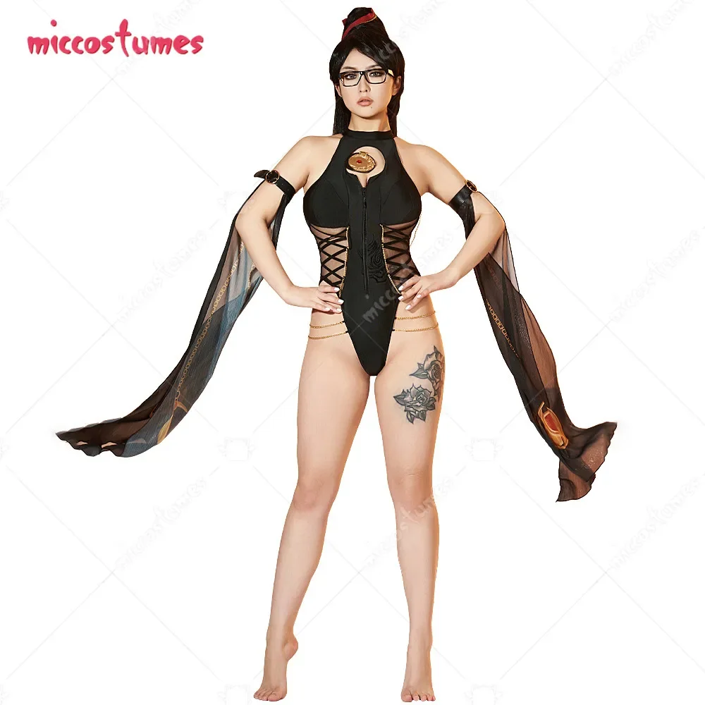 Women's Bathing Suit Hollowed Waist Criss Cross Backless One-piece Swimwear and Sleeves
Women's Bathing Suit Hollowed Waist Criss Cross Backless One-piece Swimwear and Sleeves