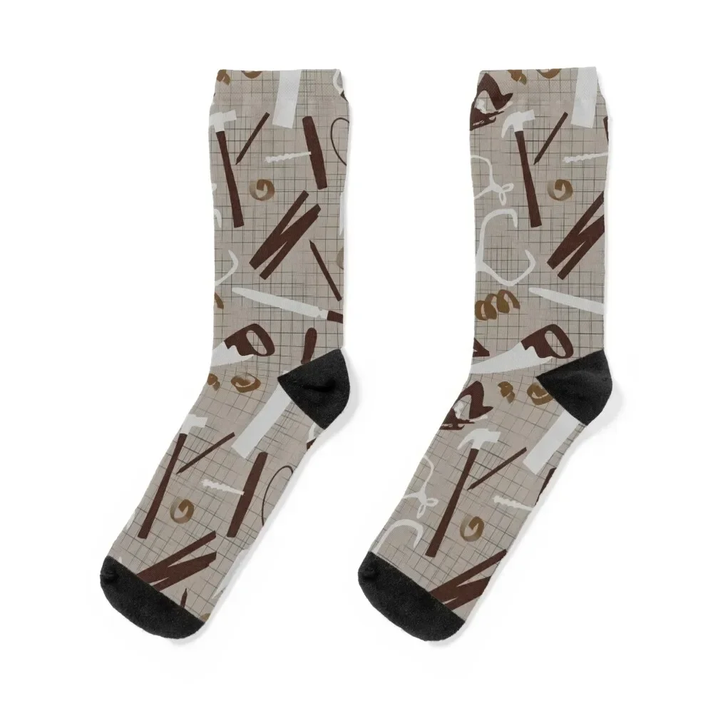 Carpenters Tools in Brown, Woodworking Pattern, Craftsman Gift Socks professional running man anti-slip Socks For Girls Men's
Carpenters Tools in Brown, Woodworking Pattern, Craftsman Gift Socks professional running man anti-slip Socks For Girls Men's