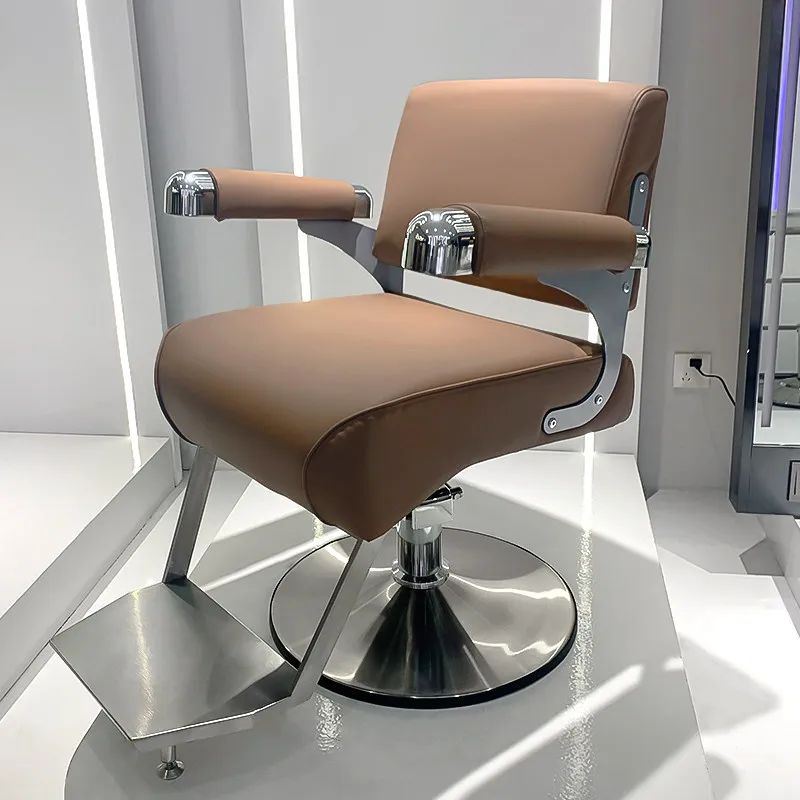 Luxury Fashion Barber Chair Modern Nordic Personalized Trendy Hairdresser Chair Comfortable Salon Kapperstoel Hair Furniture
Luxury Fashion Barber Chair Modern Nordic Personalized Trendy Hairdresser Chair Comfortable Salon Kapperstoel Hair Furniture