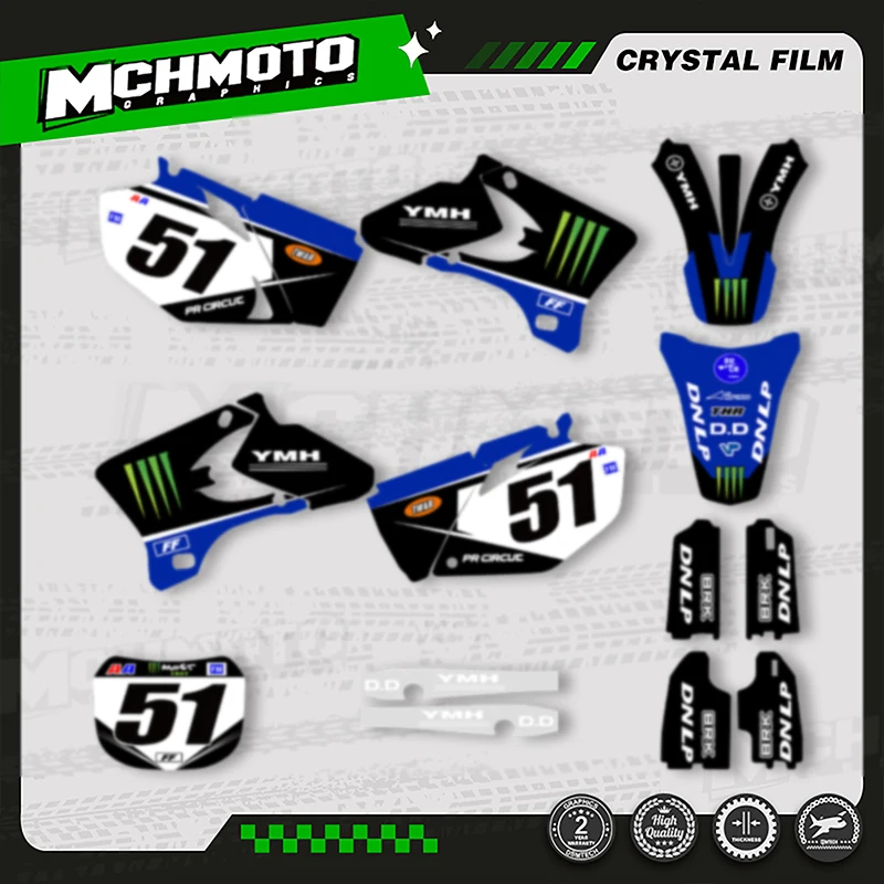 MCHMFG новый стиль мотоциклетные графические наклейки для YAMAHA YZF250 YZF450 2003 2004 2005, номер имени на заказ
MCHMFG новый стиль мотоциклетные графические наклейки для YAMAHA YZF250 YZF450 2003 2004 2005, номер имени на заказ
