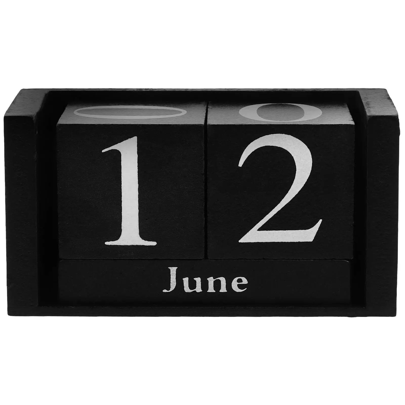 Wooden Desktop Decoration Vintage Daily Flip Calendar Black Simple Design Multi Functional Blocks Perpetual Elegant Wood Table
Wooden Desktop Decoration Vintage Daily Flip Calendar Black Simple Design Multi Functional Blocks Perpetual Elegant Wood Table