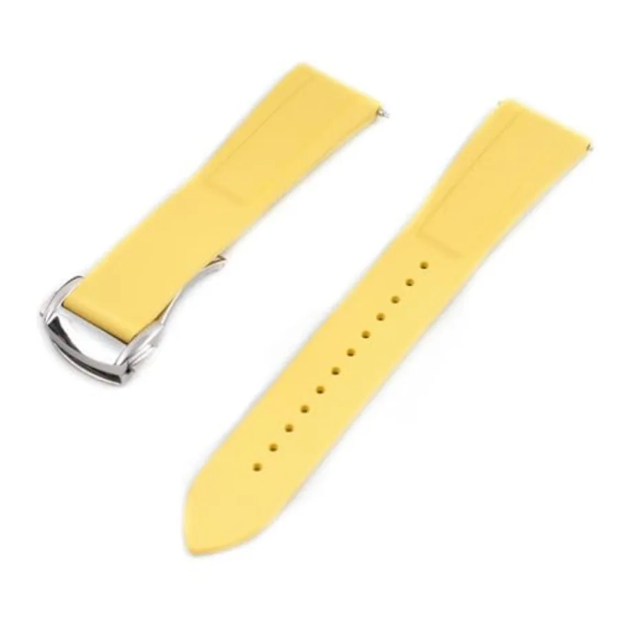 Quick Release Deployant Rubber Watch Strap For Large and Small Wrists - Women and Men - Band FKM Deployment
Quick Release Deployant Rubber Watch Strap For Large and Small Wrists - Women and Men - Band FKM Deployment