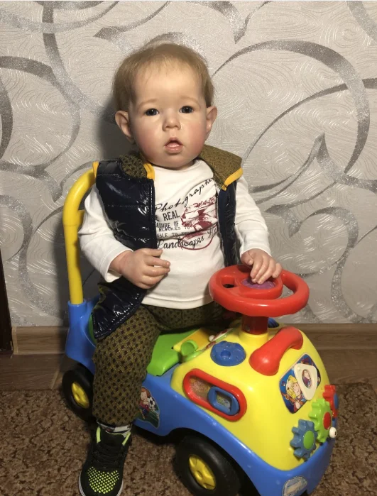 Big Baby Doll Hande-made Popular DLS Reborn Doll 28inches Boy Liam Painted Finished
Big Baby Doll Hande-made Popular DLS Reborn Doll 28inches Boy Liam Painted Finished