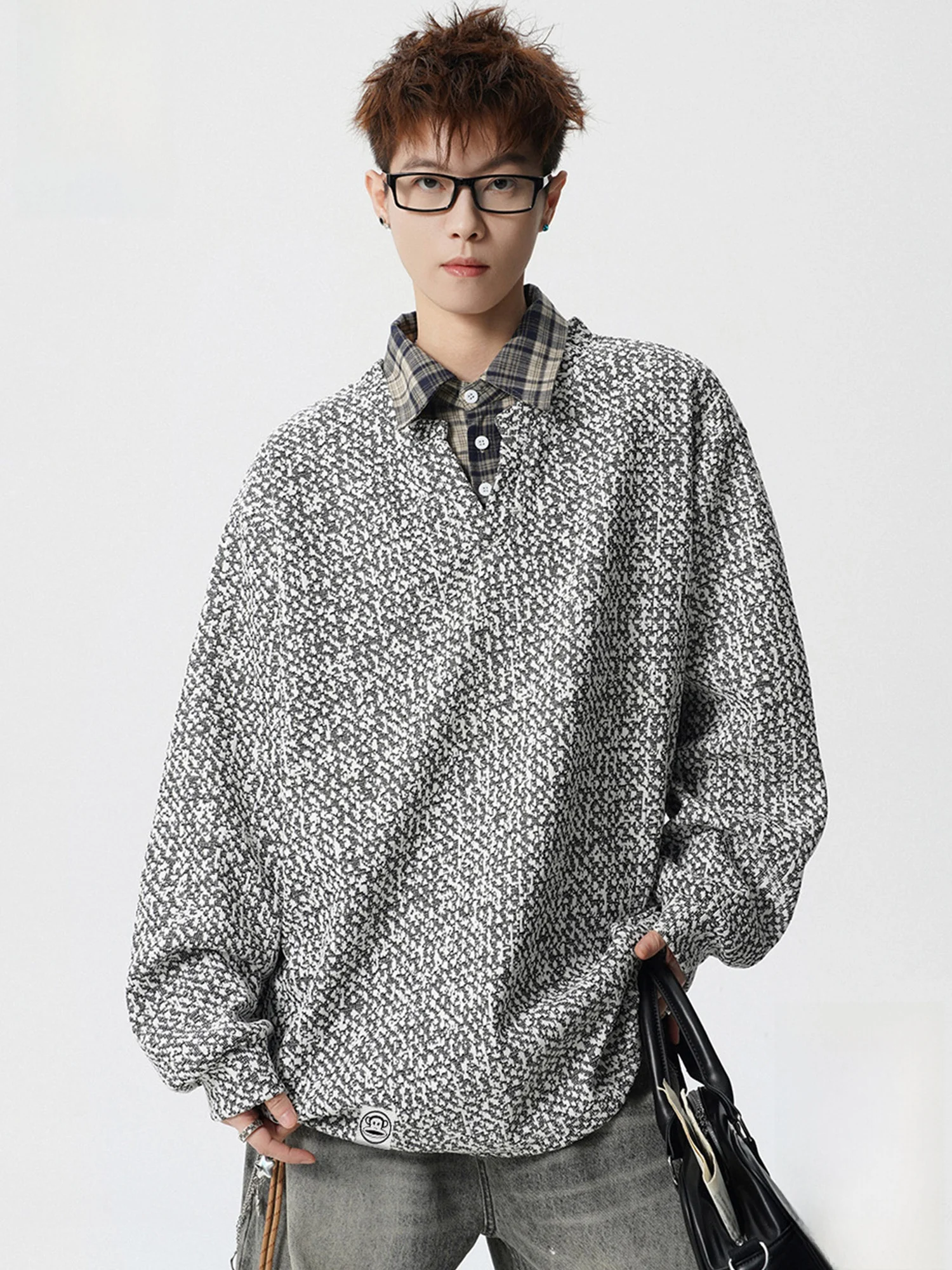 Мужская толстовка Paul Frank с воротником-стойкой, повседневная, свободного кроя, в клетку, весенняя, модная, из полиэстера, с длинными рукавами, удобная
Мужская толстовка Paul Frank с воротником-стойкой, повседневная, свободного кроя, в клетку, весенняя, модная, из полиэстера, с длинными рукавами, удобная