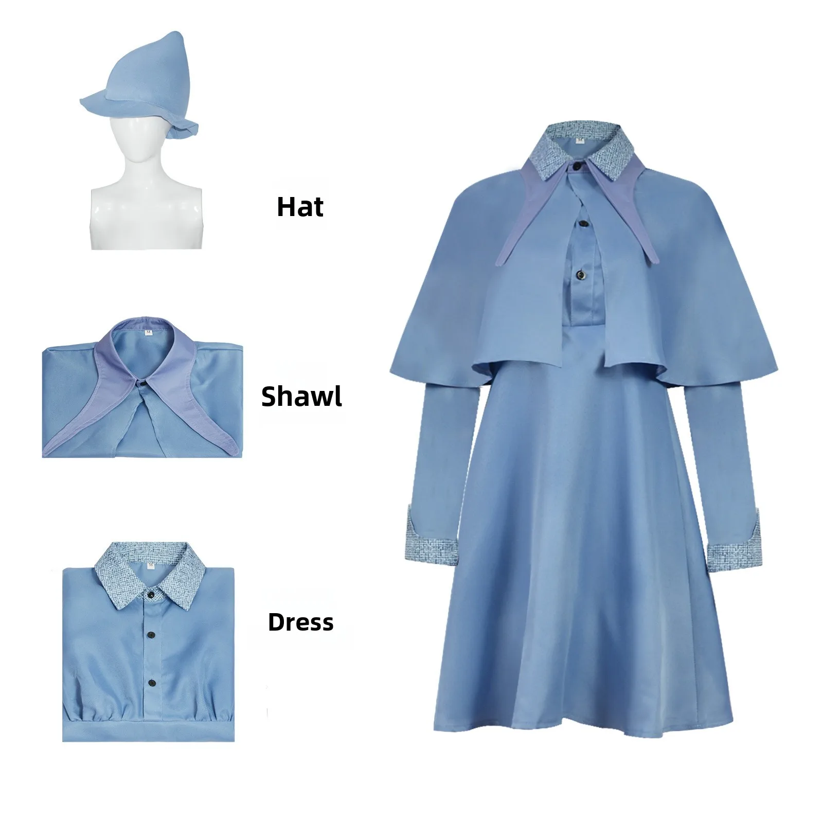 Fleur Delacour Cosplay Costume Role-plang loween Outfit Women's Traditional Chinese Clothing Stage Costume
Fleur Delacour Cosplay Costume Role-plang loween Outfit Women's Traditional Chinese Clothing Stage Costume
