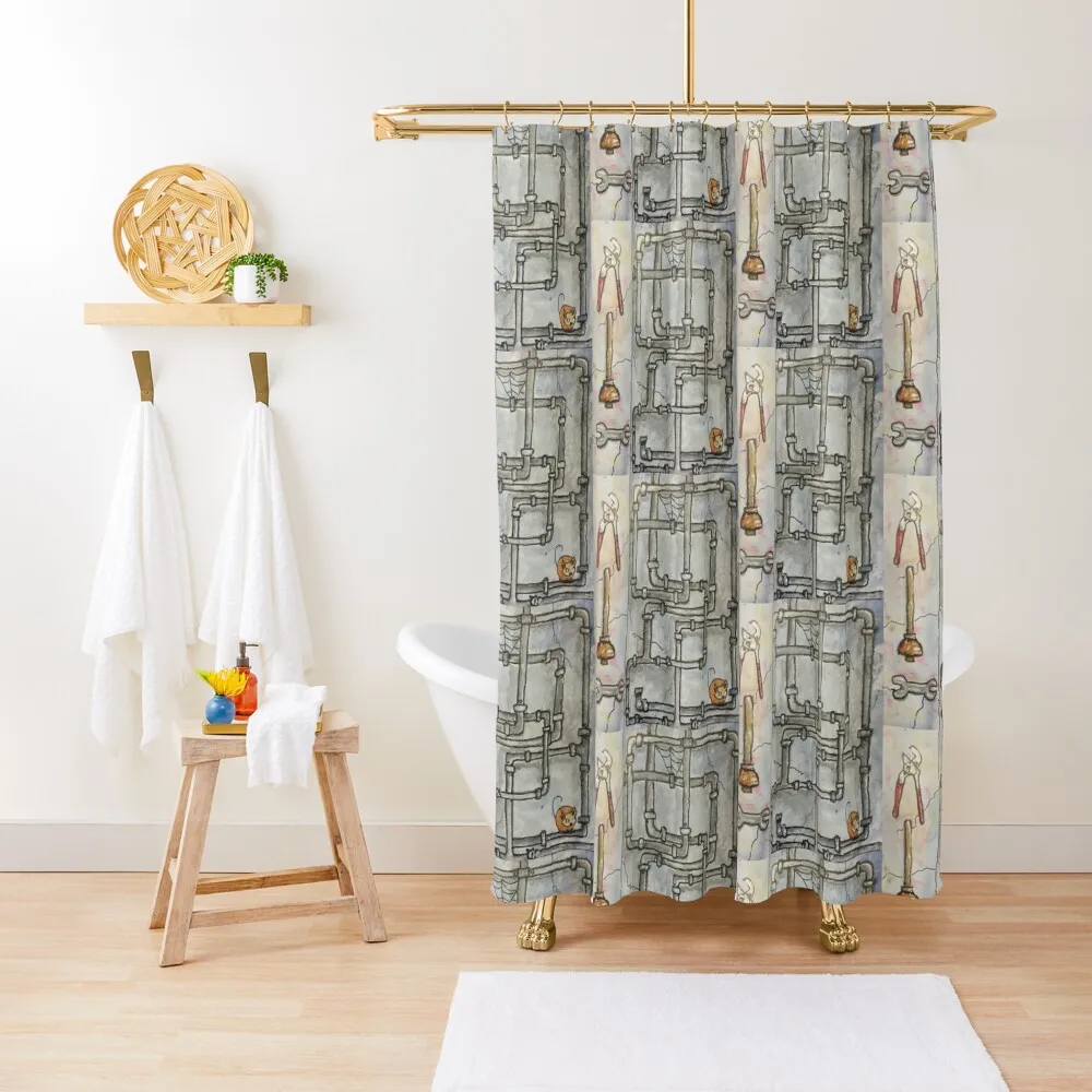 Plumbing and Tools and a Mouse Shower Curtain Bathroom Accessory Anti-Mold Waterproof Shower For Bathrooms For Bathroom Curtain
Plumbing and Tools and a Mouse Shower Curtain Bathroom Accessory Anti-Mold Waterproof Shower For Bathrooms For Bathroom Curtain