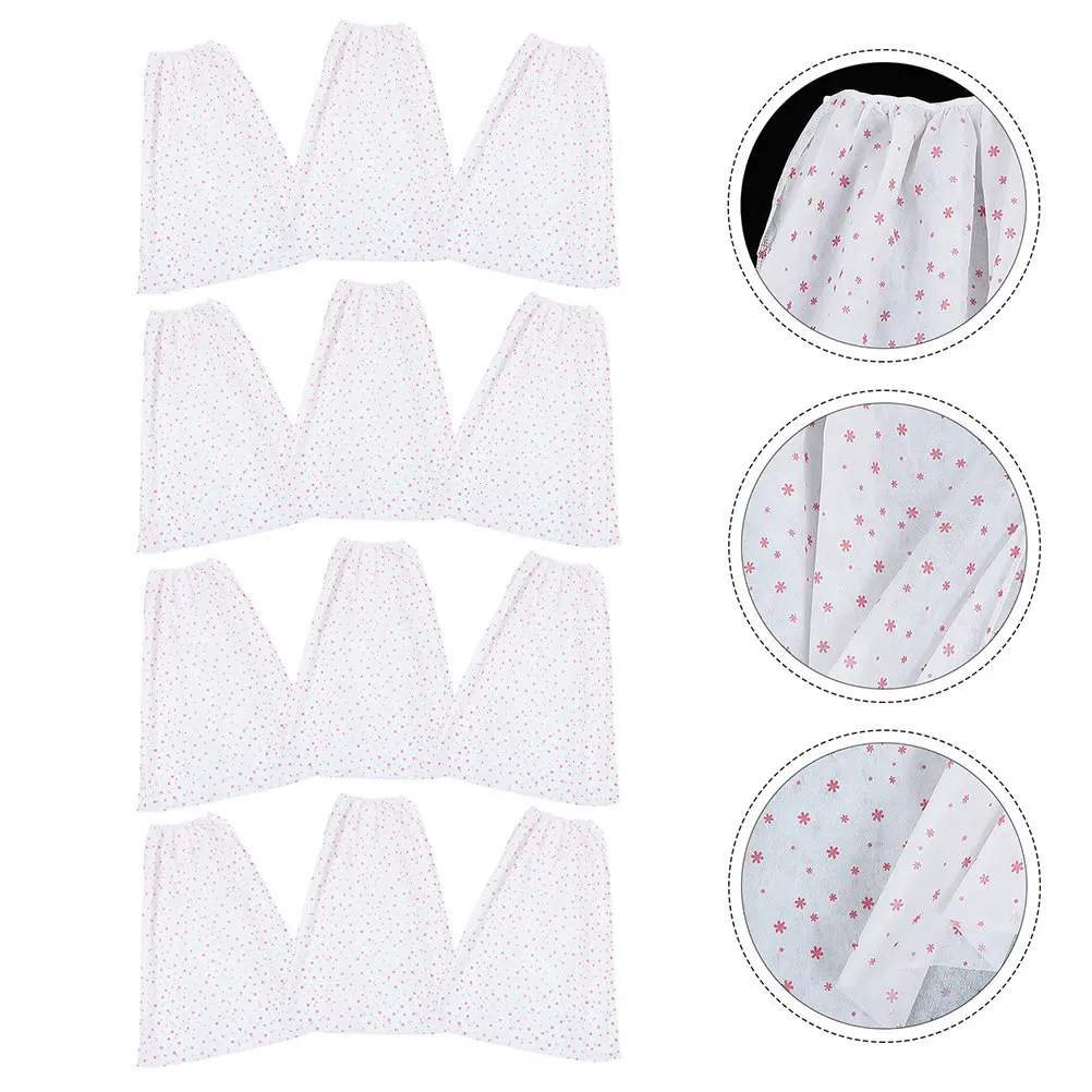 12Pcs Thick Disposable Bath Skirts Non-Woven Spa Salon Sauna One-Time Shower Wraps Salon One-Time Bathrobe Women Bath Skirt
12Pcs Thick Disposable Bath Skirts Non-Woven Spa Salon Sauna One-Time Shower Wraps Salon One-Time Bathrobe Women Bath Skirt