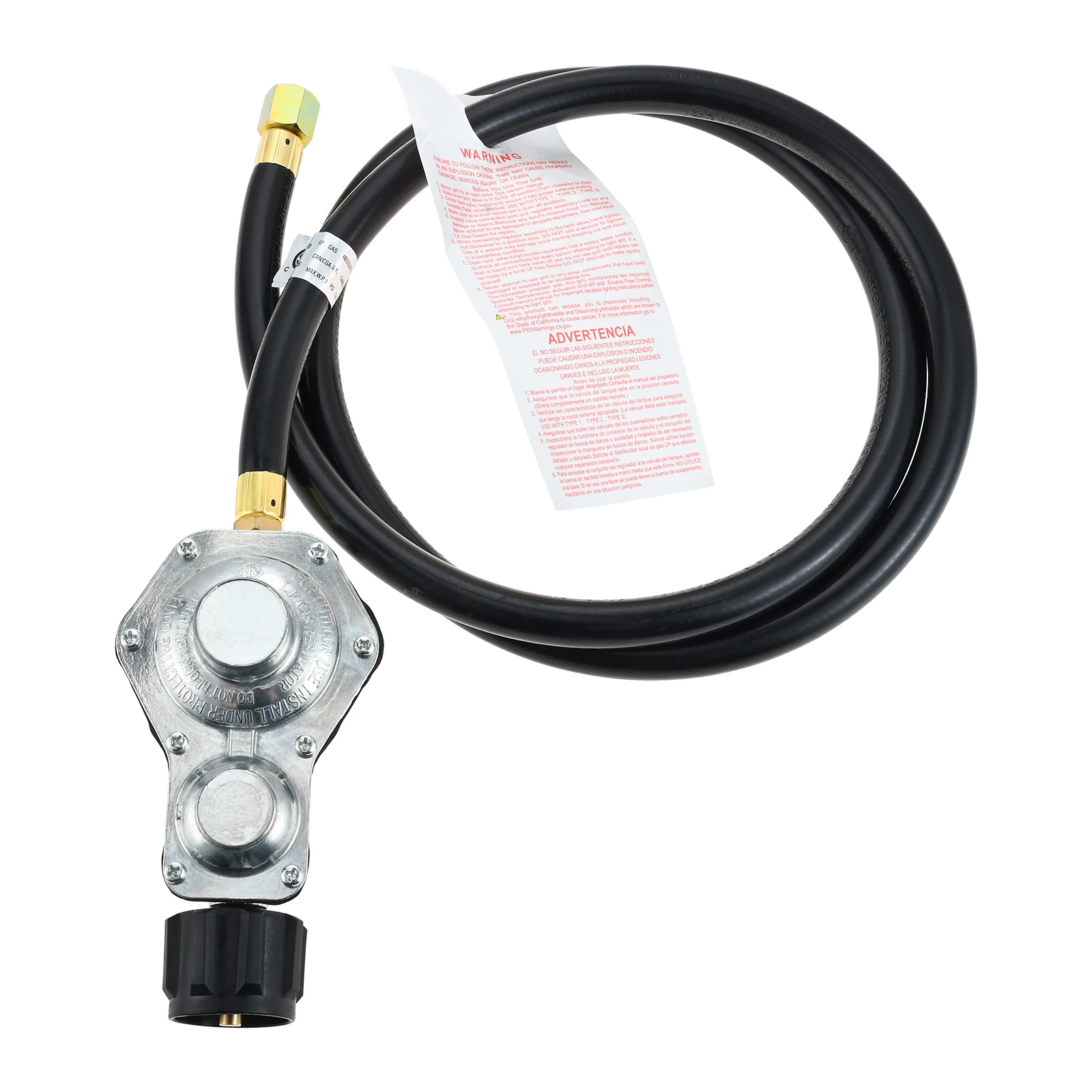 5 футов шланга + двухступенчатый комплект регулятора пропана QCC1 Соединение 3/8 "гнездо NPT для баков 5-40 фунтов Генератор плиты Газовый гриль Нагреватель
5 футов шланга + двухступенчатый комплект регулятора пропана QCC1 Соединение 3/8 "гнездо NPT для баков 5-40 фунтов Генератор плиты Газовый гриль Нагреватель