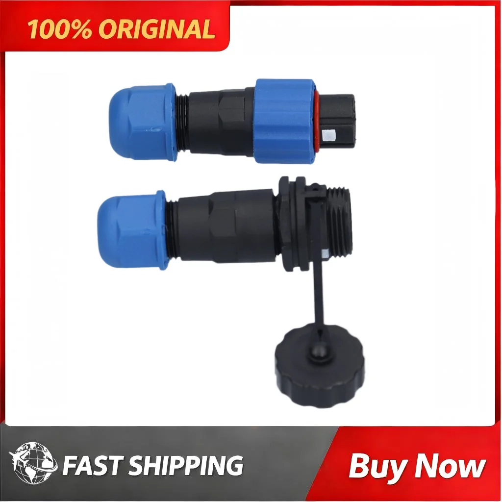 Aviation Plug Socket IP68 Male Female Docking Connector 4 Pin 250V 5A Outdoor Industrial Electrical Equipment Wire Connection
Aviation Plug Socket IP68 Male Female Docking Connector 4 Pin 250V 5A Outdoor Industrial Electrical Equipment Wire Connection