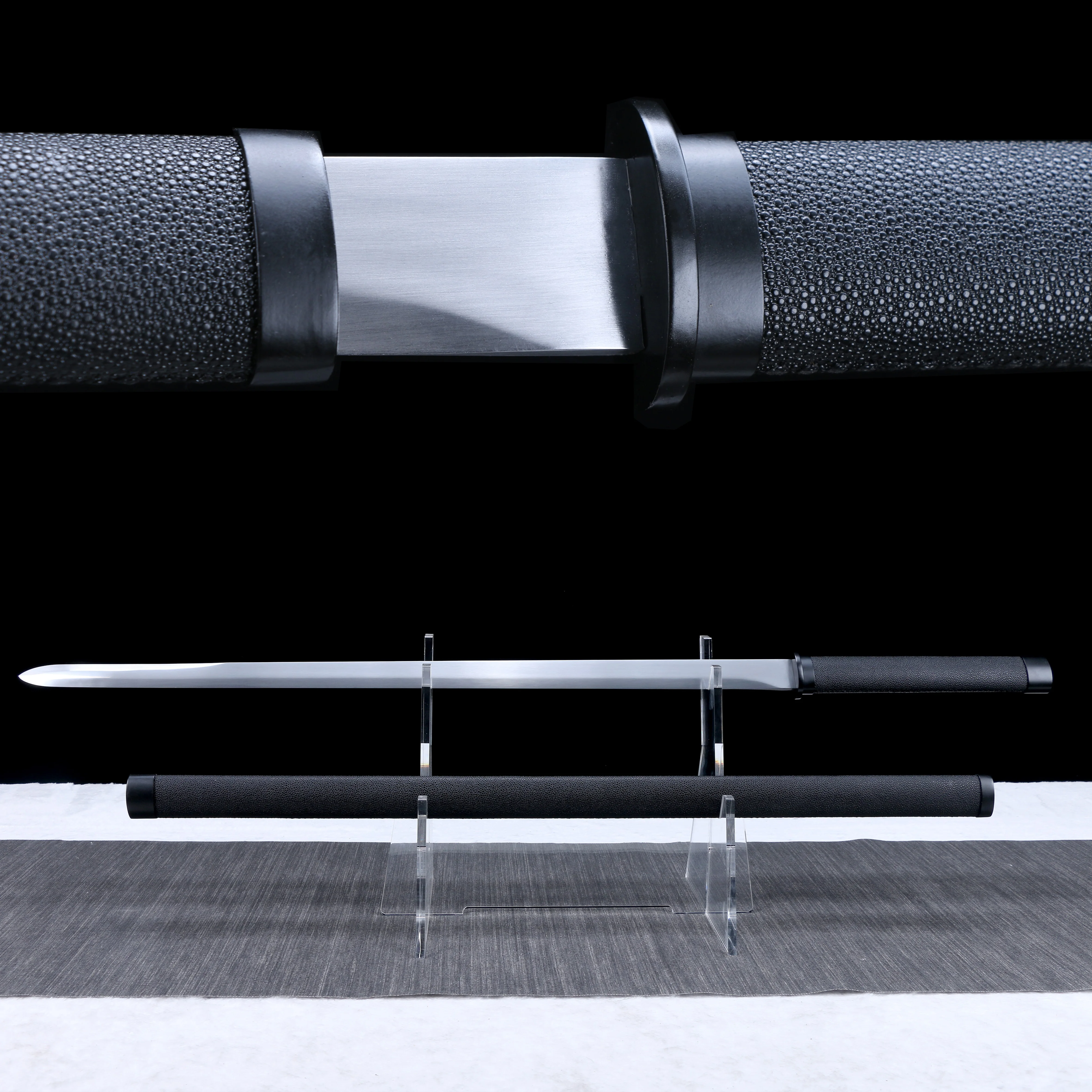 103cm Medieval Tang Hengjian Manganese Steel Real Sword Shadowless sword Battle ready real steel sharp weapon katana
103cm Medieval Tang Hengjian Manganese Steel Real Sword Shadowless sword Battle ready real steel sharp weapon katana