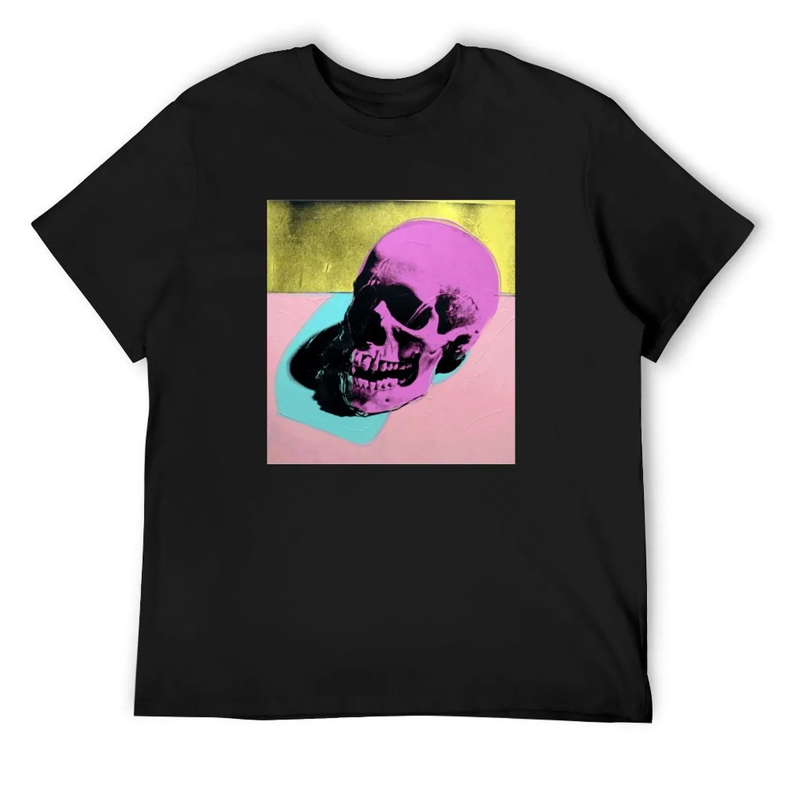 Warhol Skull (Pink Yellow Aqua) T-Shirt oversized sports fans custom shirt man clothes mens t shirt graphic
Warhol Skull (Pink Yellow Aqua) T-Shirt oversized sports fans custom shirt man clothes mens t shirt graphic