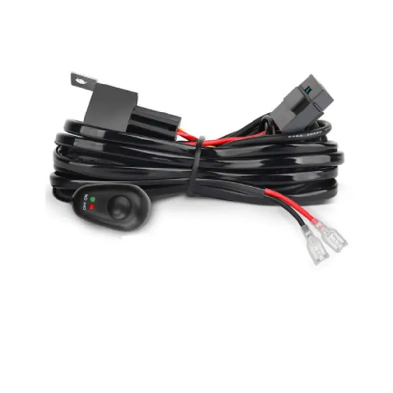 AA92-Wiring Harness Kit For Light Fuse On-Off Switch 12V 40A Relay 180 W/ 300W For 4-52 Inch Led Work Light Bar
AA92-Wiring Harness Kit For Light Fuse On-Off Switch 12V 40A Relay 180 W/ 300W For 4-52 Inch Led Work Light Bar