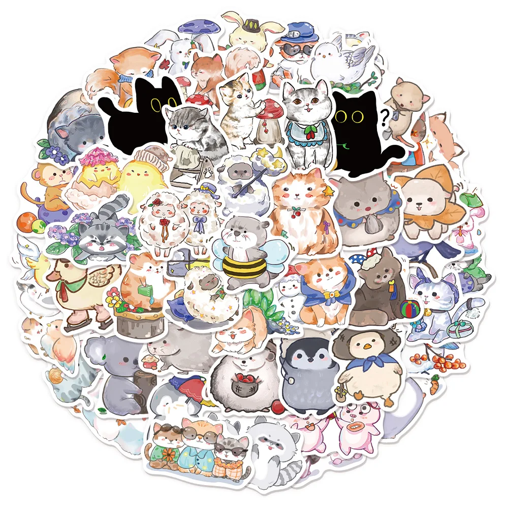 50 шт., креативные наклейки с рисунком животных, граффити, сделай сам, чемодан, ноутбук, чашка воды, компьютерные забавные наклейки
50 шт., креативные наклейки с рисунком животных, граффити, сделай сам, чемодан, ноутбук, чашка воды, компьютерные забавные наклейки