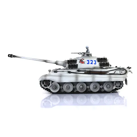 1/16 HENG LONG 7.0 Customized King Tiger RC Tank 3888A Barrel Recoil Track Wheels TH17557-SMT4