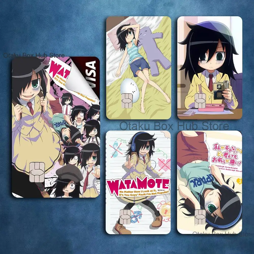 W-Watamote Tomoko Kurok Art Anime Front Cover Film Sticker Skin For Credit Debit Card Small Large Chip
W-Watamote Tomoko Kurok Art Anime Front Cover Film Sticker Skin For Credit Debit Card Small Large Chip