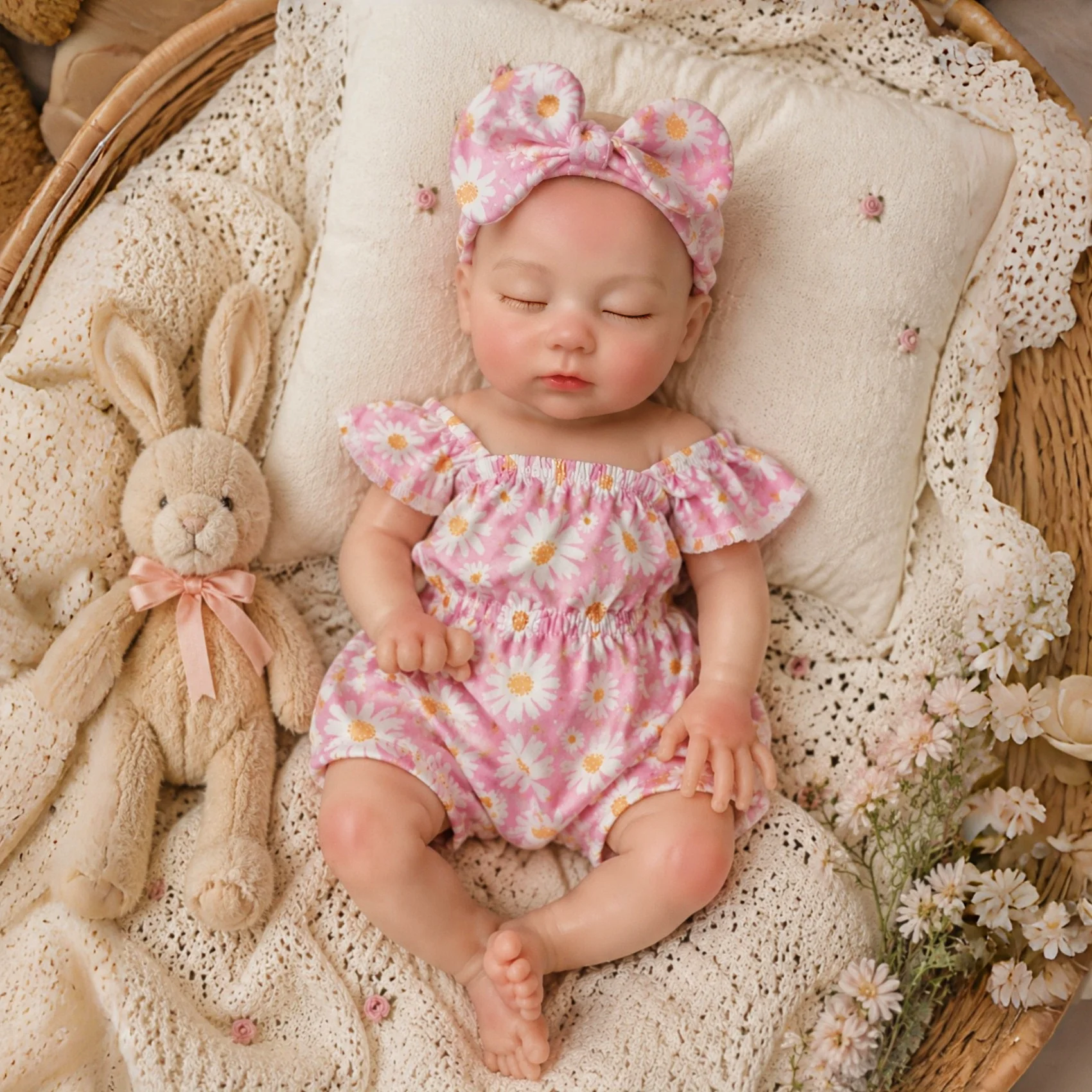13Inch Silicone Girl Rebirth реборн For Birthday Gifts Handmade/Ultra-Soft/Can Open Mouth Doll For Daughter's Christmas Gift
13Inch Silicone Girl Rebirth реборн For Birthday Gifts Handmade/Ultra-Soft/Can Open Mouth Doll For Daughter's Christmas Gift