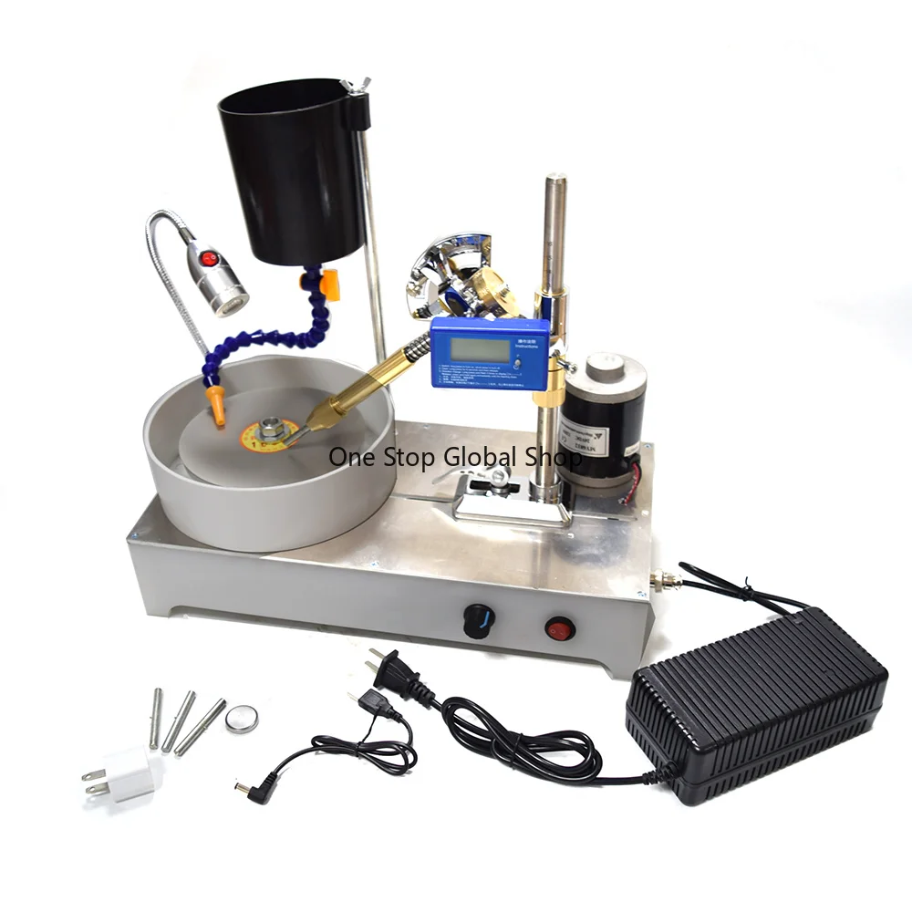 Gem Faceting Machine 1800RPM Jade Angle Machine 120W Jade Stone Angle Digital Jewelry Machine Jewelry Polisher With LED
Gem Faceting Machine 1800RPM Jade Angle Machine 120W Jade Stone Angle Digital Jewelry Machine Jewelry Polisher With LED