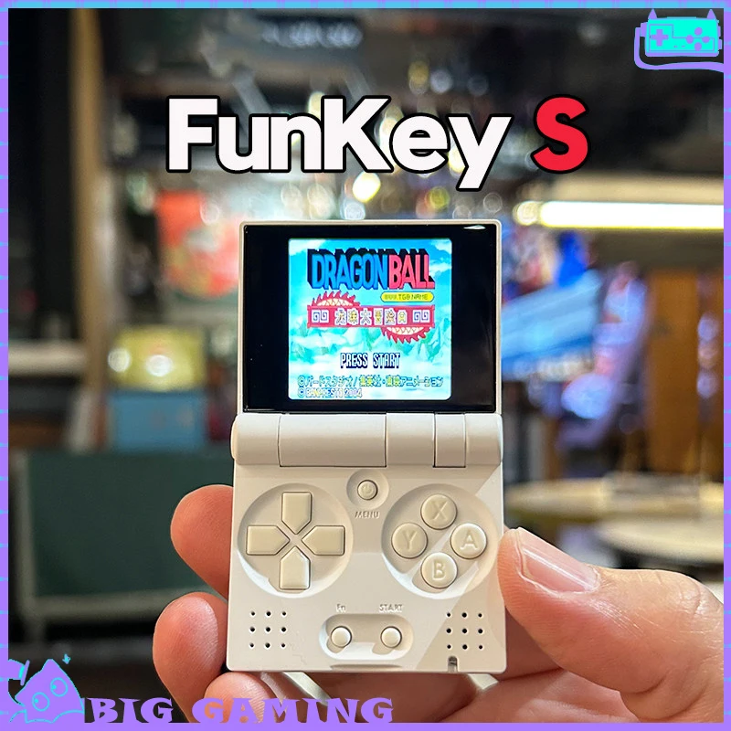 Портативная игровая консоль Funkeys Mini Retro Flip с откидным экраном, 1.54-дюймовым IPS-дисплеем, на базе открытого исходного кода, для одного игрока
Портативная игровая консоль Funkeys Mini Retro Flip с откидным экраном, 1.54-дюймовым IPS-дисплеем, на базе открытого исходного кода, для одного игрока