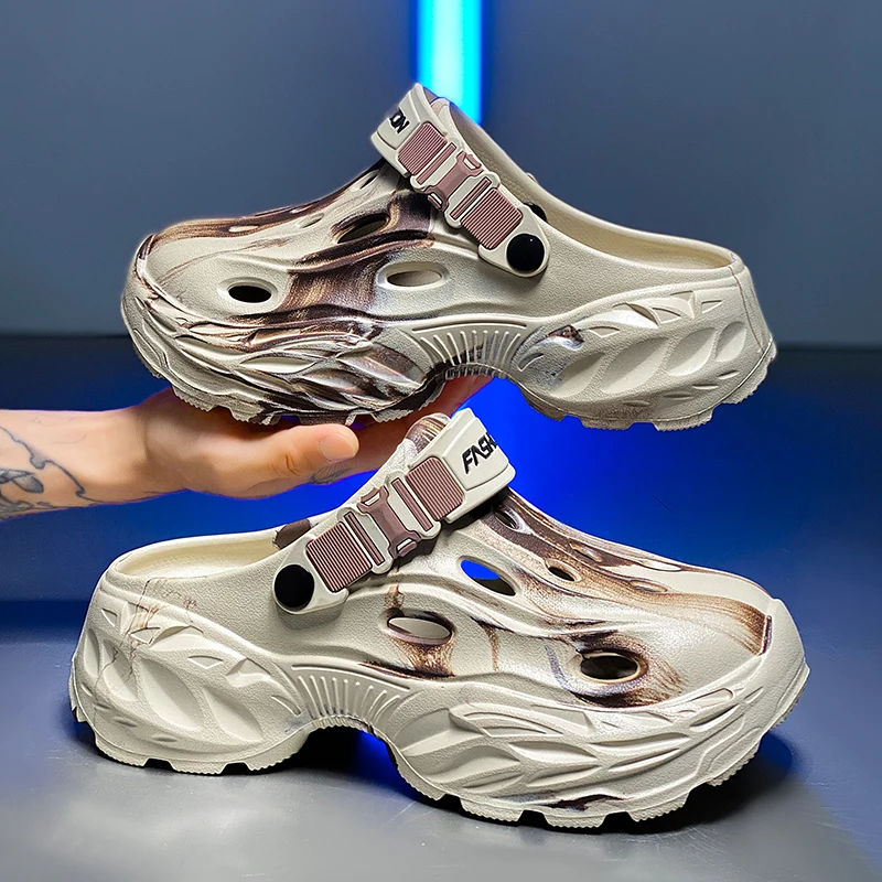 Men's Summer Outdoor Non-Slip, Odor-Resistant, Wear-Resistant Sandals with Gradient Design, Versatile Beach Closed-Toe Sandals and Slippers
Men's Summer Outdoor Non-Slip, Odor-Resistant, Wear-Resistant Sandals with Gradient Design, Versatile Beach Closed-Toe Sandals and Slippers