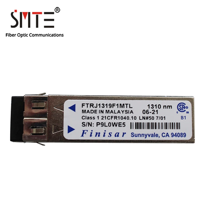 Finisar FTRJ1319F1MTL SFP-10G-10M-1310NM Одномодовый оптоволоконный модуль
Finisar FTRJ1319F1MTL SFP-10G-10M-1310NM Одномодовый оптоволоконный модуль