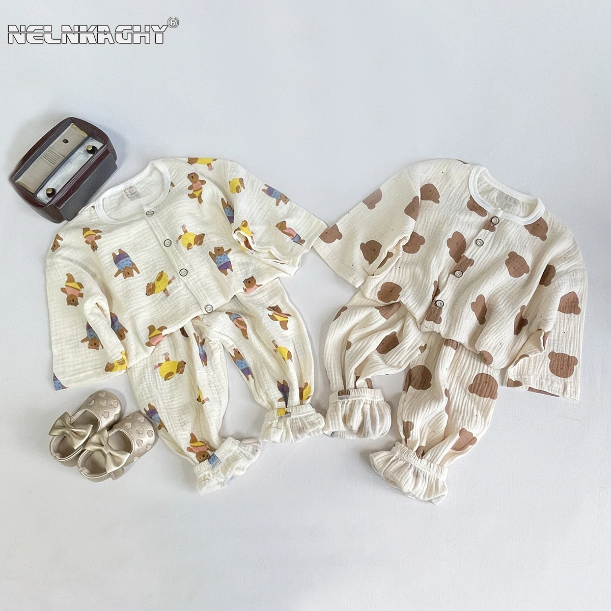2023 Autumn New In Children Girls Boys Full Sleeve Cartoon Print Single-breasted Top Shirts+pants Kids Baby Homewear Set 2pcs
2023 Autumn New In Children Girls Boys Full Sleeve Cartoon Print Single-breasted Top Shirts+pants Kids Baby Homewear Set 2pcs
