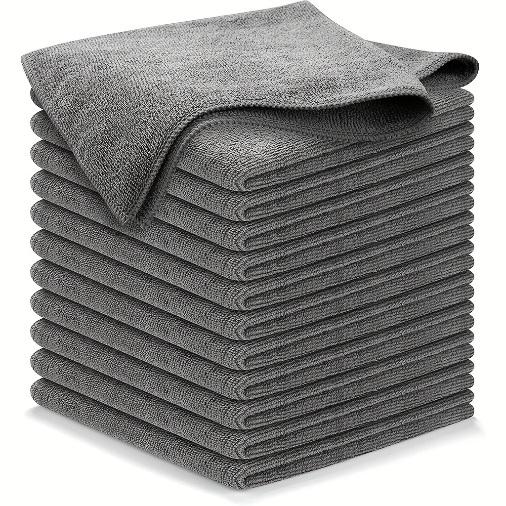 Lint-Free Microfiber Cleaning Towels - Thick & Absorbent Reusable Cloths for Car Windows, Glass & Surfaces, Streak-Free Polish
Lint-Free Microfiber Cleaning Towels - Thick & Absorbent Reusable Cloths for Car Windows, Glass & Surfaces, Streak-Free Polish