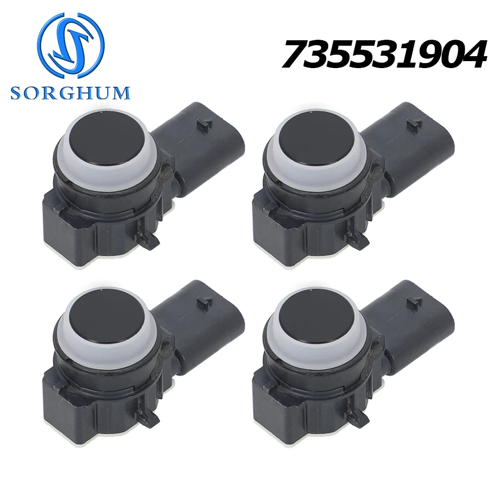 4pcs 735531904 For Fiat 500 500X 500L Panda 3 2012-2022 For Jeep Renegade Compass 2 2017 PDC Parking Sensor 735615342 0263013403
4pcs 735531904 For Fiat 500 500X 500L Panda 3 2012-2022 For Jeep Renegade Compass 2 2017 PDC Parking Sensor 735615342 0263013403