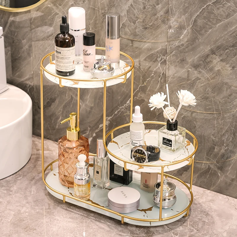 Vanity Makeup Organizer with Mirror Countertop Cosmetic Storage Tray for Bathroom Sink Acrylic Desktop Jewelry Display Stand
Vanity Makeup Organizer with Mirror Countertop Cosmetic Storage Tray for Bathroom Sink Acrylic Desktop Jewelry Display Stand