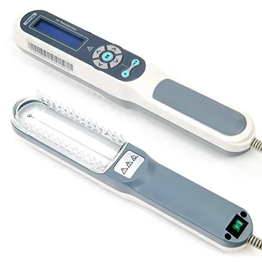 Factory Supply KN-4003BL CE Cleared Portable 311nm Narrowband UVB Phototherapy Vitiligo Psoriasis Treatment UV Curing Machine
Factory Supply KN-4003BL CE Cleared Portable 311nm Narrowband UVB Phototherapy Vitiligo Psoriasis Treatment UV Curing Machine