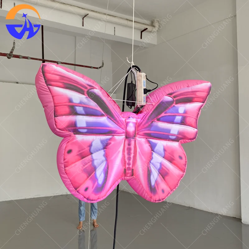 Inflatable Hanging Butterfly Model, Decorative Prop for Outdoor Malls, Bars, Stage Performances and Parades
Inflatable Hanging Butterfly Model, Decorative Prop for Outdoor Malls, Bars, Stage Performances and Parades