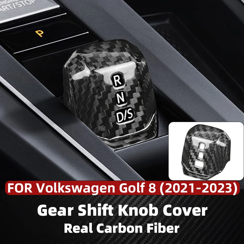 Real Carbon Fiber Car Gear Shift Knob Gear Head Cover Trim For Volkswagen Golf 8 Mk8 2021 2022 2023 Black Auto Accessories
Real Carbon Fiber Car Gear Shift Knob Gear Head Cover Trim For Volkswagen Golf 8 Mk8 2021 2022 2023 Black Auto Accessories