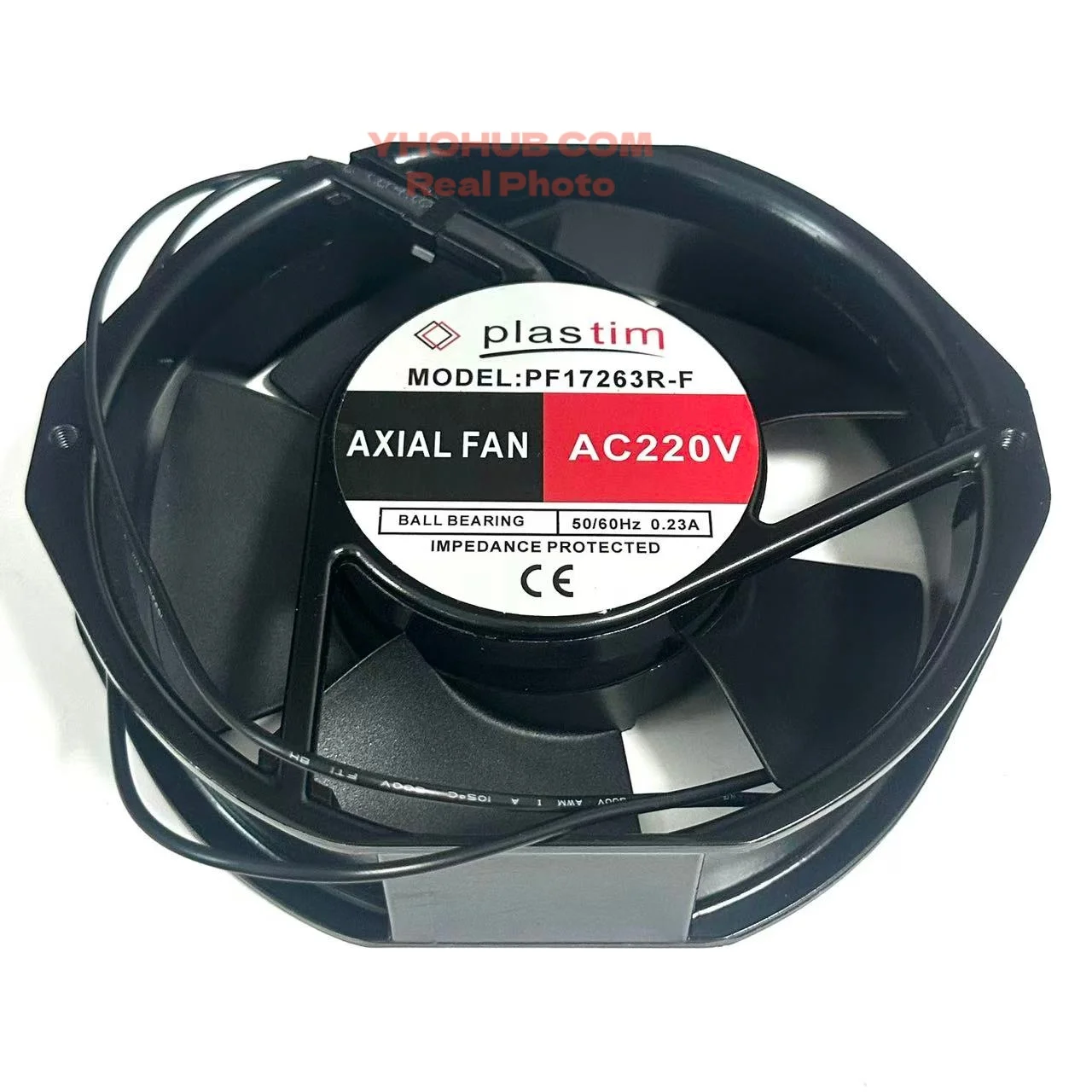 PF17263R-F 220V 0.23A 172x150x38mm 2-Wire Server Cooling Fan
PF17263R-F 220V 0.23A 172x150x38mm 2-Wire Server Cooling Fan