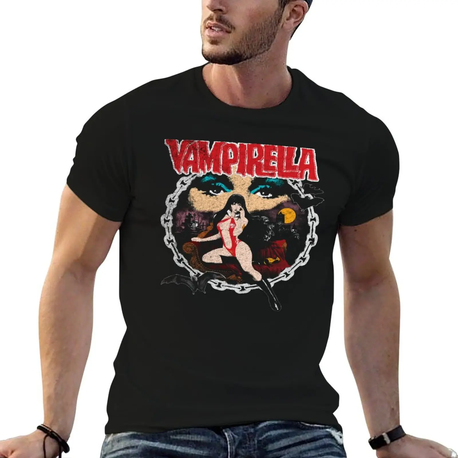 Vampirella Vintage Styles horror Vintage For Him T-Shirt man t shirt heavy cotton t shirts for man cotton soft T-Shirt
Vampirella Vintage Styles horror Vintage For Him T-Shirt man t shirt heavy cotton t shirts for man cotton soft T-Shirt