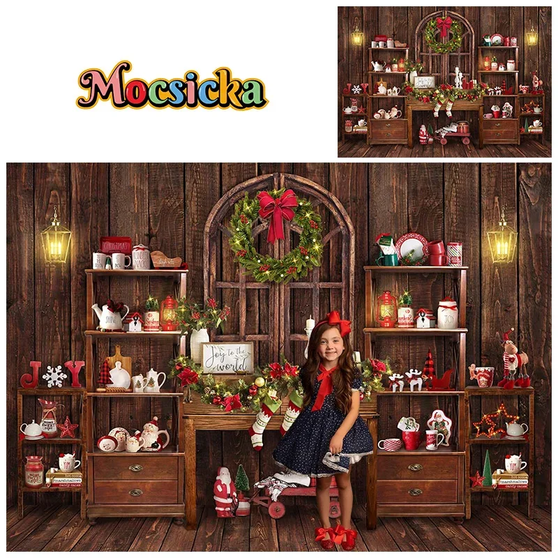 Christmas Photography Backgrounds Wooden Board Backdrops Xmas Wreaths New Year's Eve Party Family Portraits Kids Artistic Photo
Christmas Photography Backgrounds Wooden Board Backdrops Xmas Wreaths New Year's Eve Party Family Portraits Kids Artistic Photo