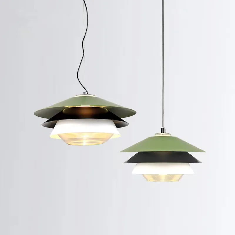 New Nordic restaurant UFO chandelier creative single head designer model room minimalist modern style bedside small chandelier
New Nordic restaurant UFO chandelier creative single head designer model room minimalist modern style bedside small chandelier