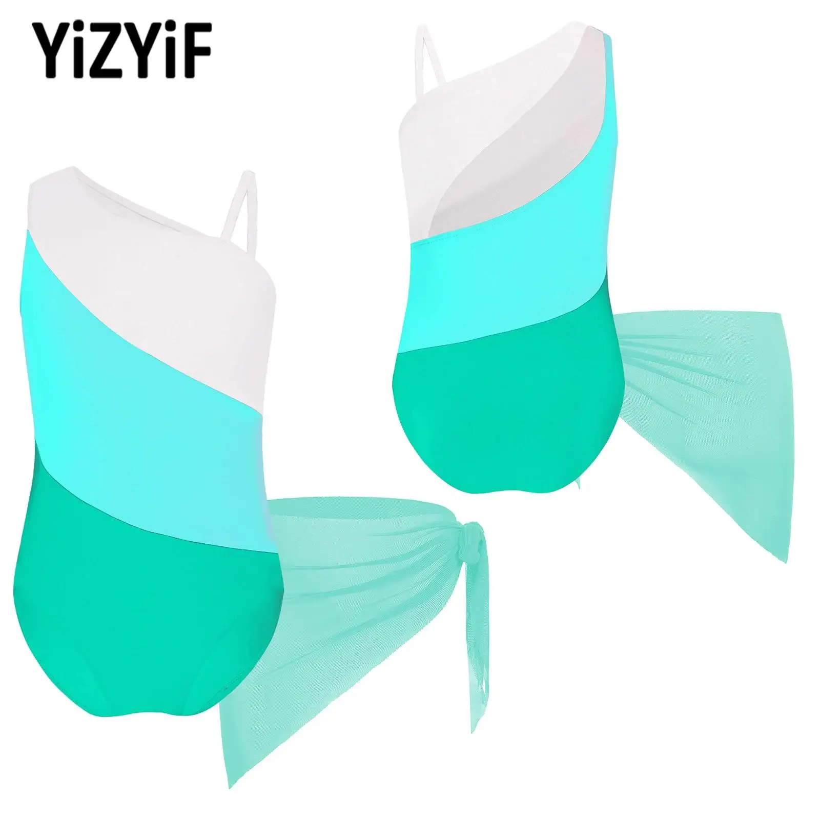 6-16Y Kids Girls One Piece Swimsuit Swimwear Sleeveless Swimsuit Color Block Swimwear with Coverup Beach Skirt Beach Bathing Set
6-16Y Kids Girls One Piece Swimsuit Swimwear Sleeveless Swimsuit Color Block Swimwear with Coverup Beach Skirt Beach Bathing Set