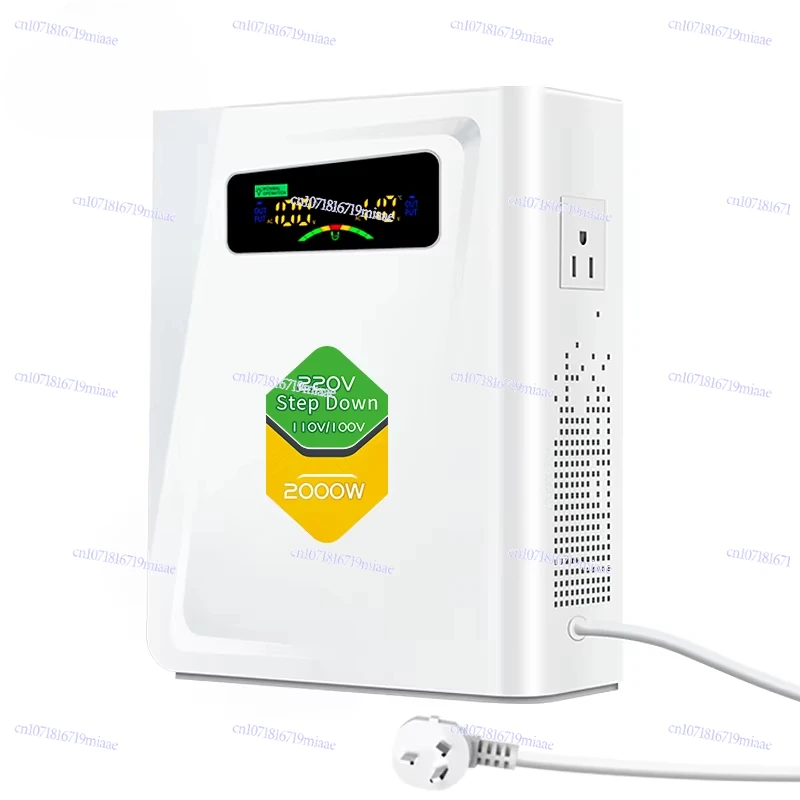 2000VA/2000W AC High-precision Single-phase Stepping Transformer 220V 110V Converter Refrigerator 100V Input Voltage Coil Shape
2000VA/2000W AC High-precision Single-phase Stepping Transformer 220V 110V Converter Refrigerator 100V Input Voltage Coil Shape
