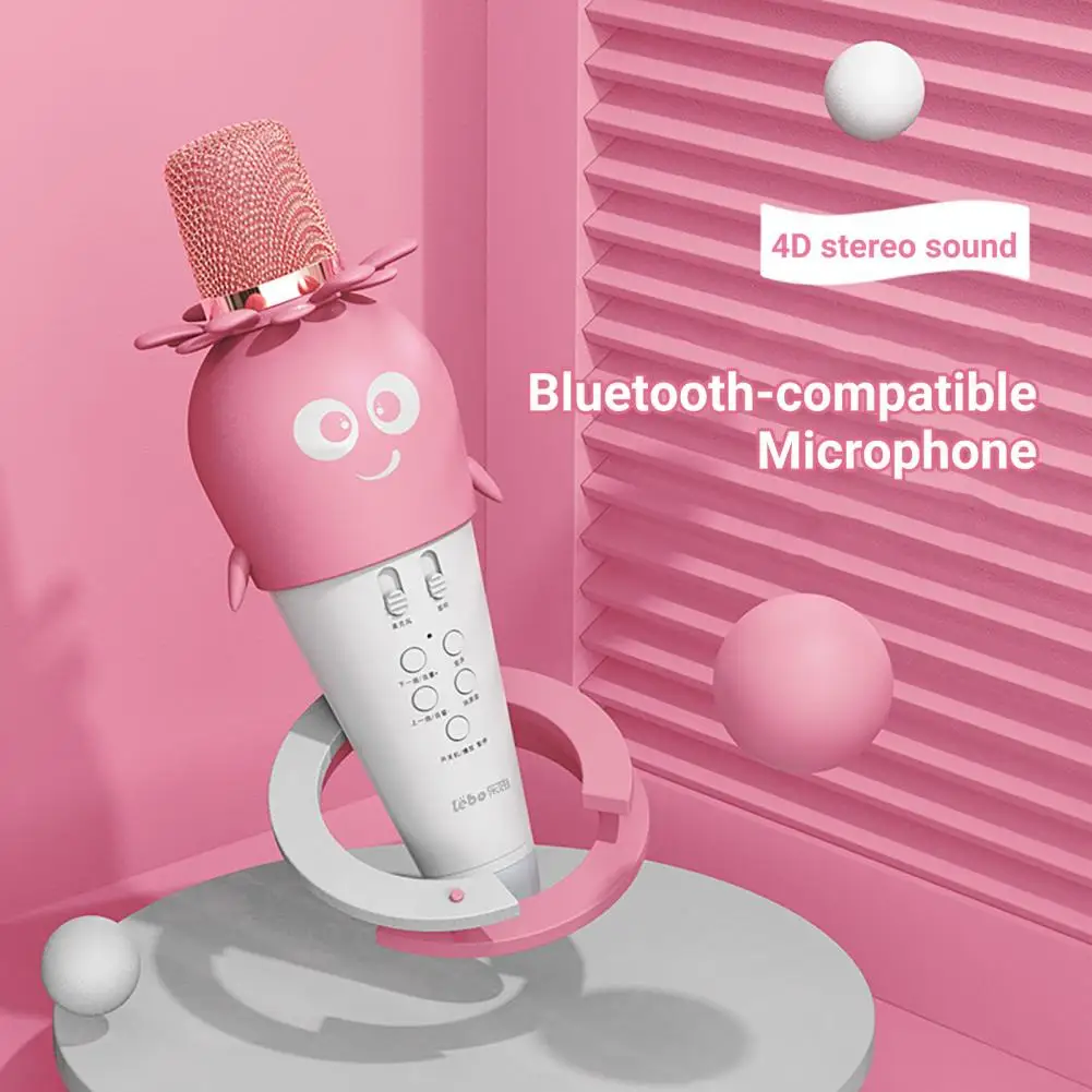 K5 Wireless Microphone Bluetooth Home Karaoke Microphone Cartoon Carrot Children Handheld Microphone Audio microfone condensador
K5 Wireless Microphone Bluetooth Home Karaoke Microphone Cartoon Carrot Children Handheld Microphone Audio microfone condensador