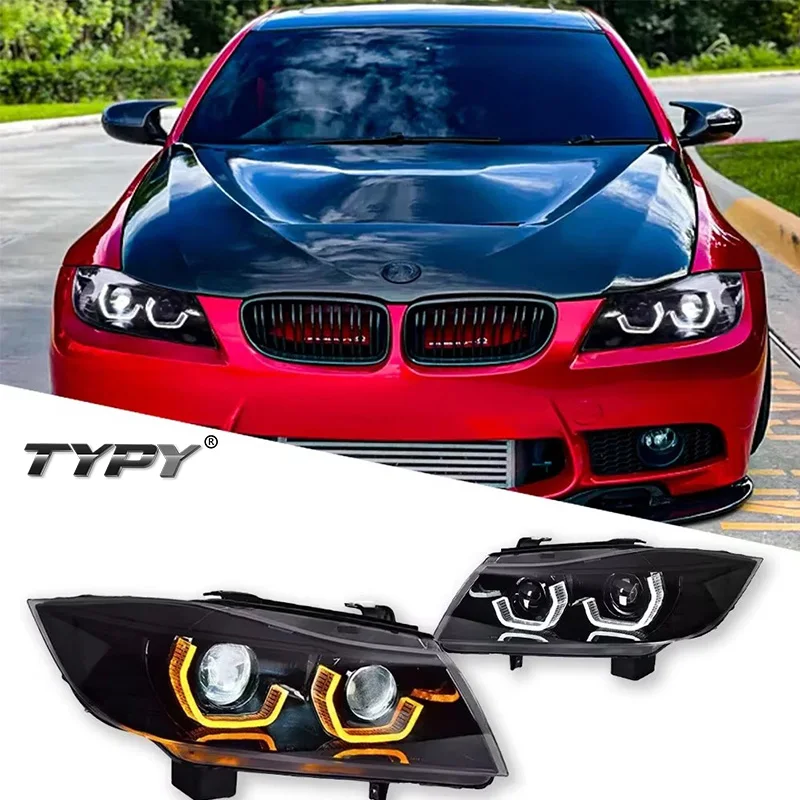 TYPY Car Headlight For BMW 3 Series E90 Upgrade Modified to New DRL Dynamic Turn Signal LED Headlight Auto Accessories 2005-2012
TYPY Car Headlight For BMW 3 Series E90 Upgrade Modified to New DRL Dynamic Turn Signal LED Headlight Auto Accessories 2005-2012