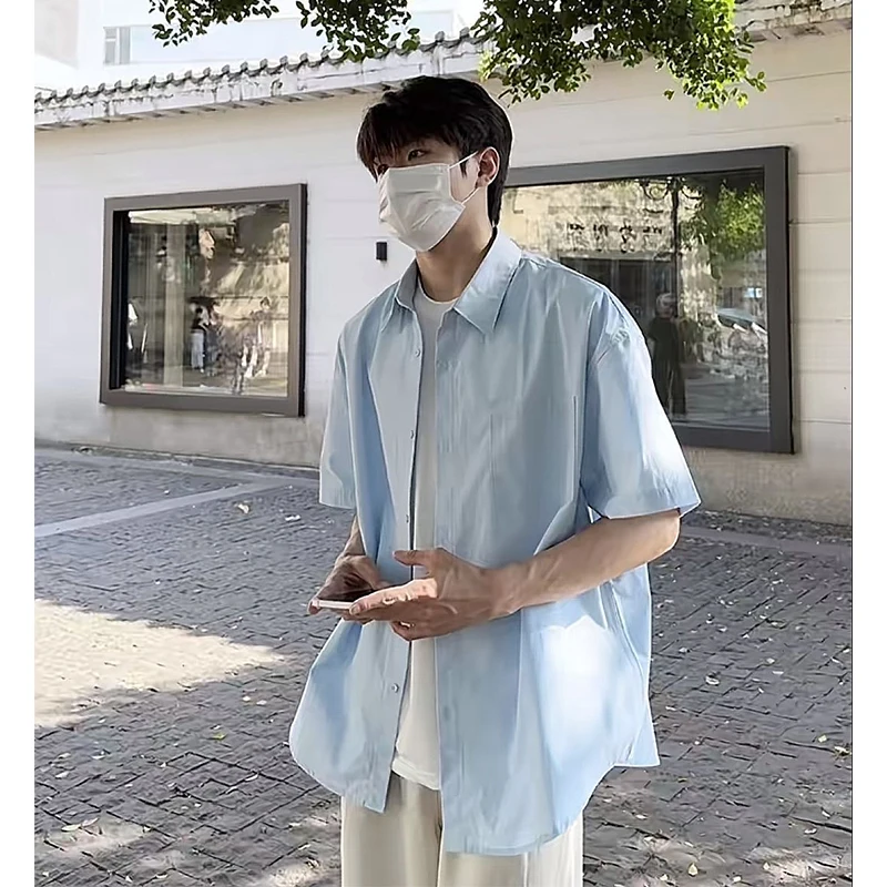 Tian Blue Ice Silk Cool Feeling ort Sve Men's Summer Thin Korean Sle f Sve irt Youthful Sun Protection High En...
Tian Blue Ice Silk Cool Feeling ort Sve Men's Summer Thin Korean Sle f Sve irt Youthful Sun Protection High En...