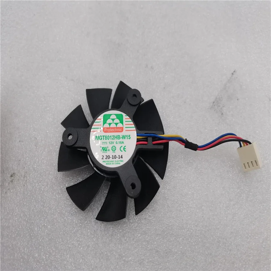 75mm Cooling fan 12v FAN for DF0801512B2HN MGT8012HB-W15 DF0801512B2MN Computer CPU Radiator High-wind Speed Fan
75mm Cooling fan 12v FAN for DF0801512B2HN MGT8012HB-W15 DF0801512B2MN Computer CPU Radiator High-wind Speed Fan