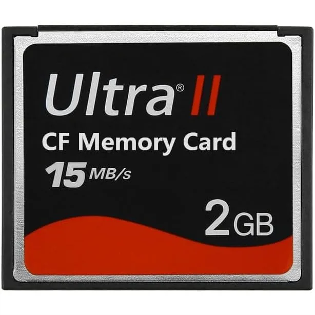 2GB CompactFlash Memory Card 15MB/S for DSLR Camera Professional Photographer Videographer
2GB CompactFlash Memory Card 15MB/S for DSLR Camera Professional Photographer Videographer