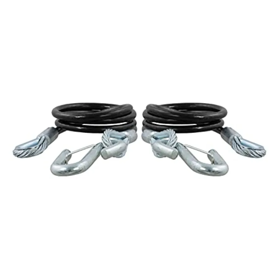 80151 Комплект страховочных тросов с крюками для надежного крепления грузов в промышленных и автомобильных условиях, прочная стальная конструкция
80151 Комплект страховочных тросов с крюками для надежного крепления грузов в промышленных и автомобильных условиях, прочная стальная конструкция