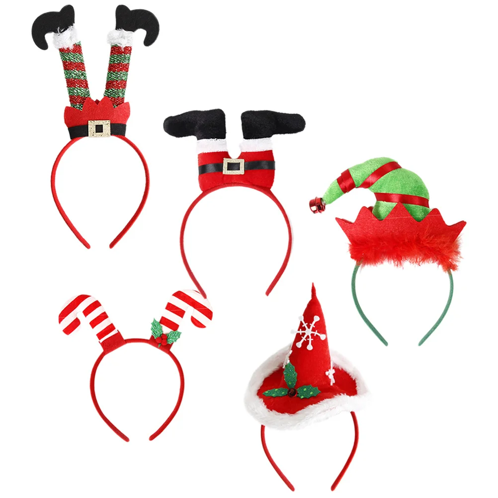 5Pcs Christmas Headbands Xmas Adorable Hair Bands Holiday Party Head Hoop Xmas Themed Hair Accessories Christmas Festival
5Pcs Christmas Headbands Xmas Adorable Hair Bands Holiday Party Head Hoop Xmas Themed Hair Accessories Christmas Festival