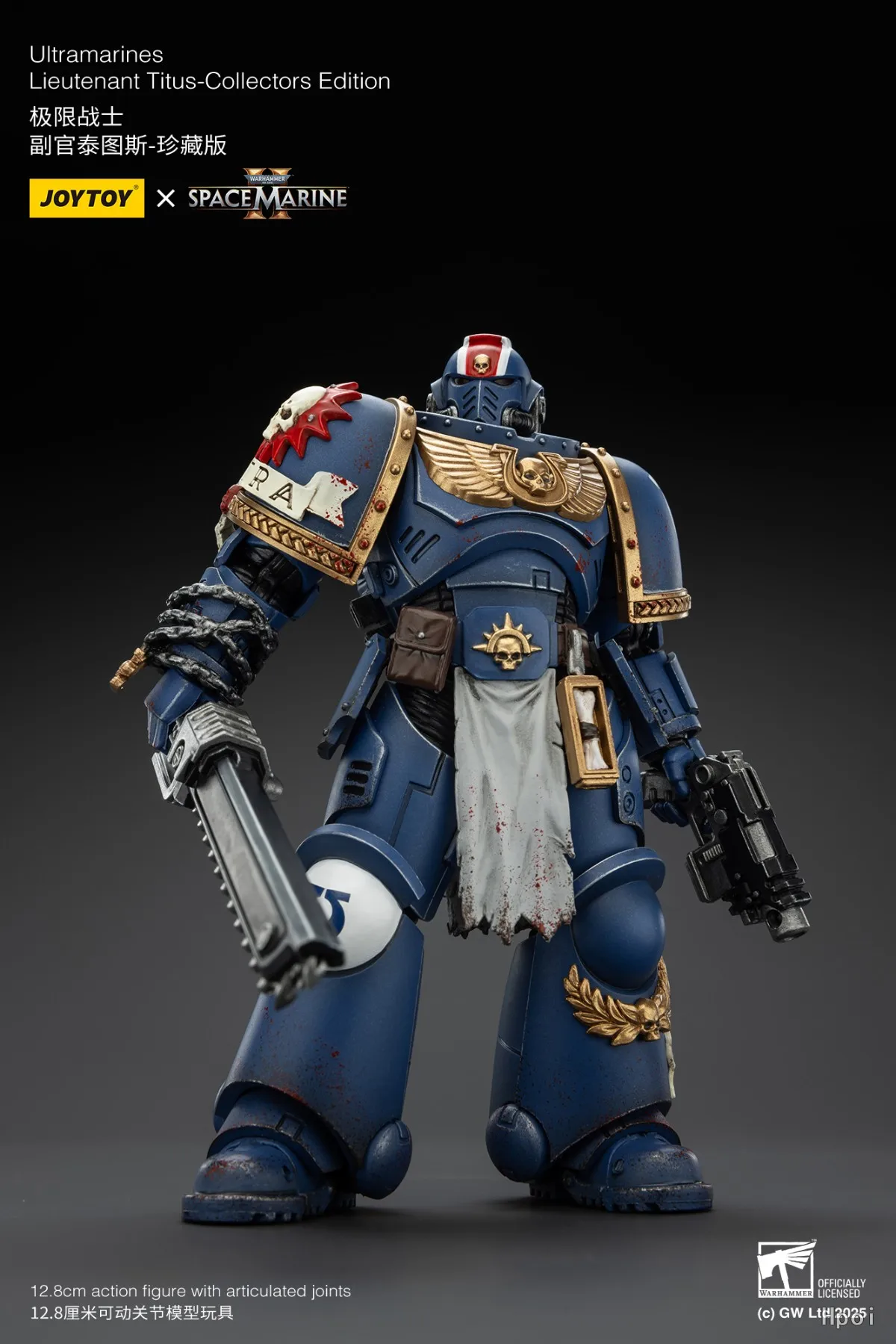 【JOYTOY】1/18 Фигурка Warhammer 40K Ultramarines Лейтенант Titus-Collectors Edition Модель игрушки 
【JOYTOY】1/18 Фигурка Warhammer 40K Ultramarines Лейтенант Titus-Collectors Edition Модель игрушки