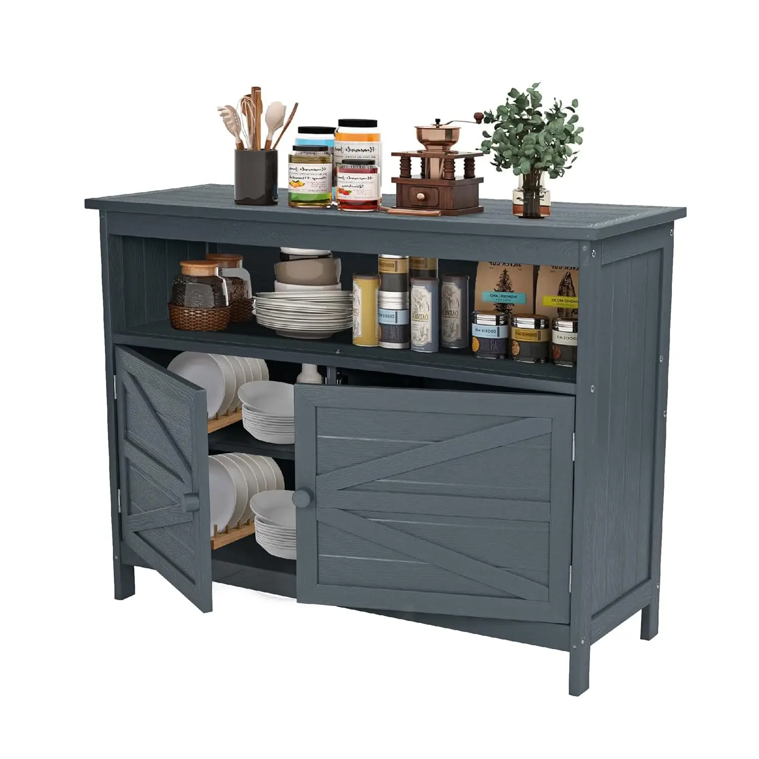 Всепогодный уличный шкаф для хранения, уличный буфет с магнитными дверцами, 3-х уровневый шкаф для патио, на заказ
Всепогодный уличный шкаф для хранения, уличный буфет с магнитными дверцами, 3-х уровневый шкаф для патио, на заказ